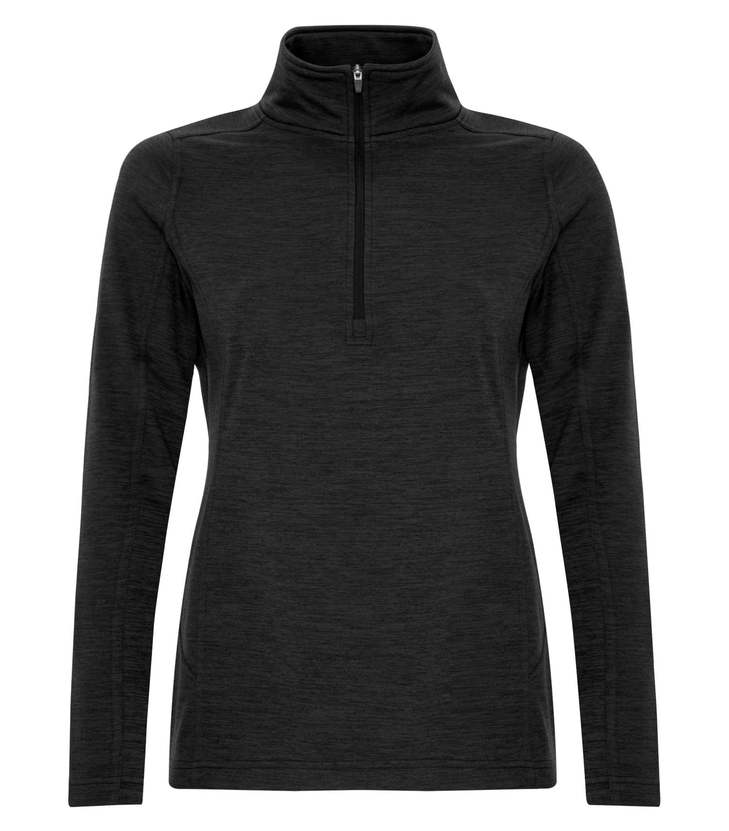 DISCONTINUED ATC™ DYNAMIC HEATHER FLEECE 1/2 ZIP LADIES' SWEATSHIRT