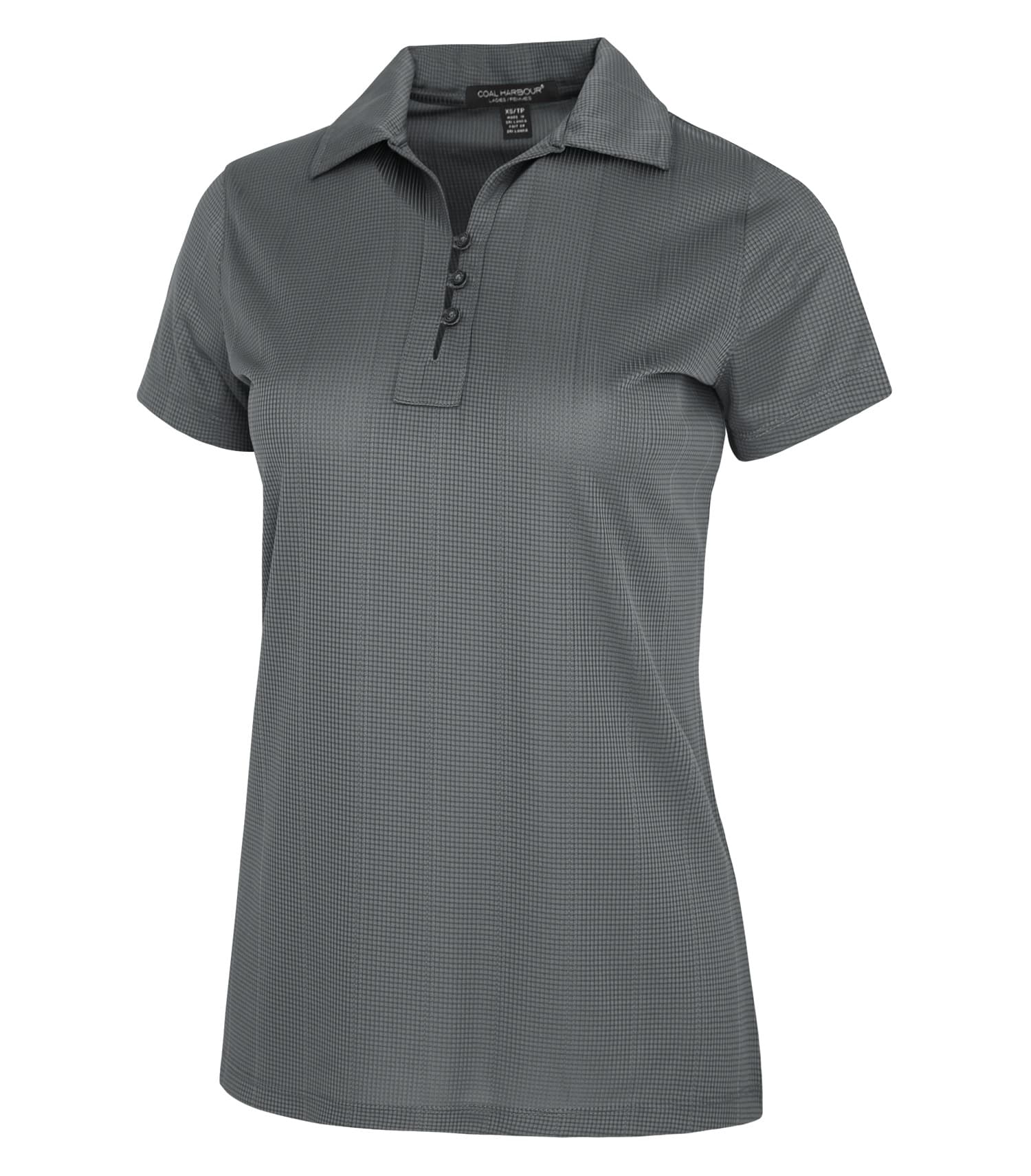 DISCONTINUED COAL HARBOUR® FINE JACQUARD LADIES' POLO