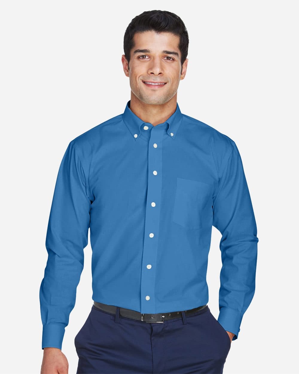 Men's Crown Collection® Oxford Woven Dress Shirt