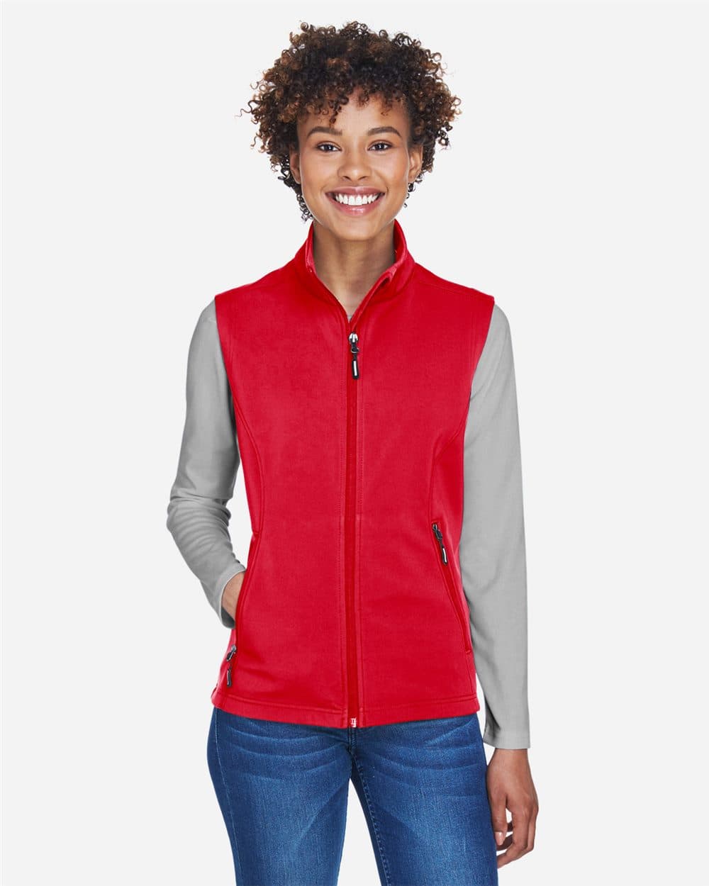 Women's Cruise Two-Layer Fleece Bonded Soft Shell Vest