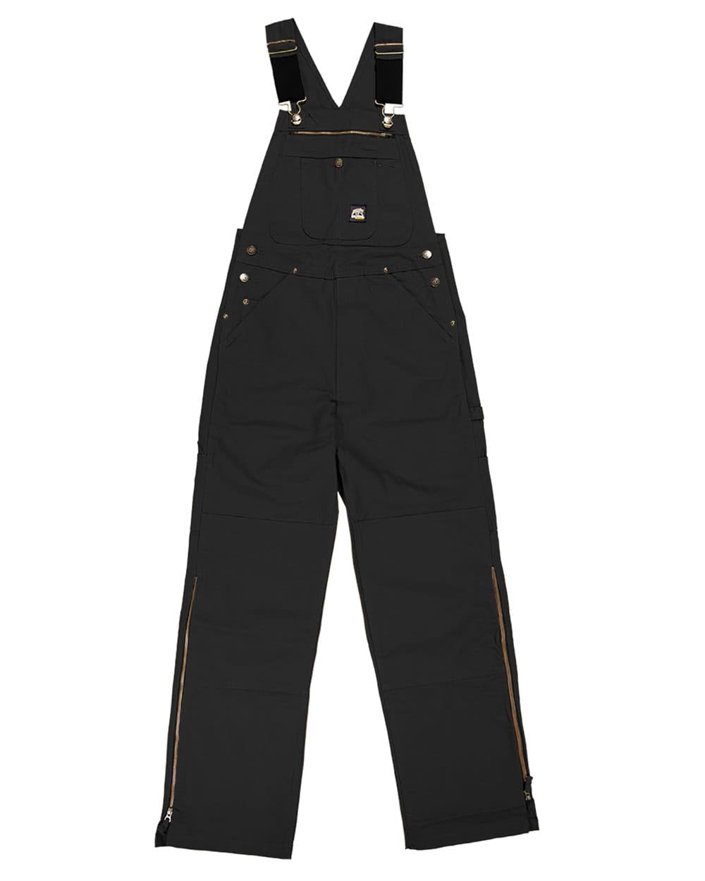 Short-Length Slab Unlined Duck Bib Overall