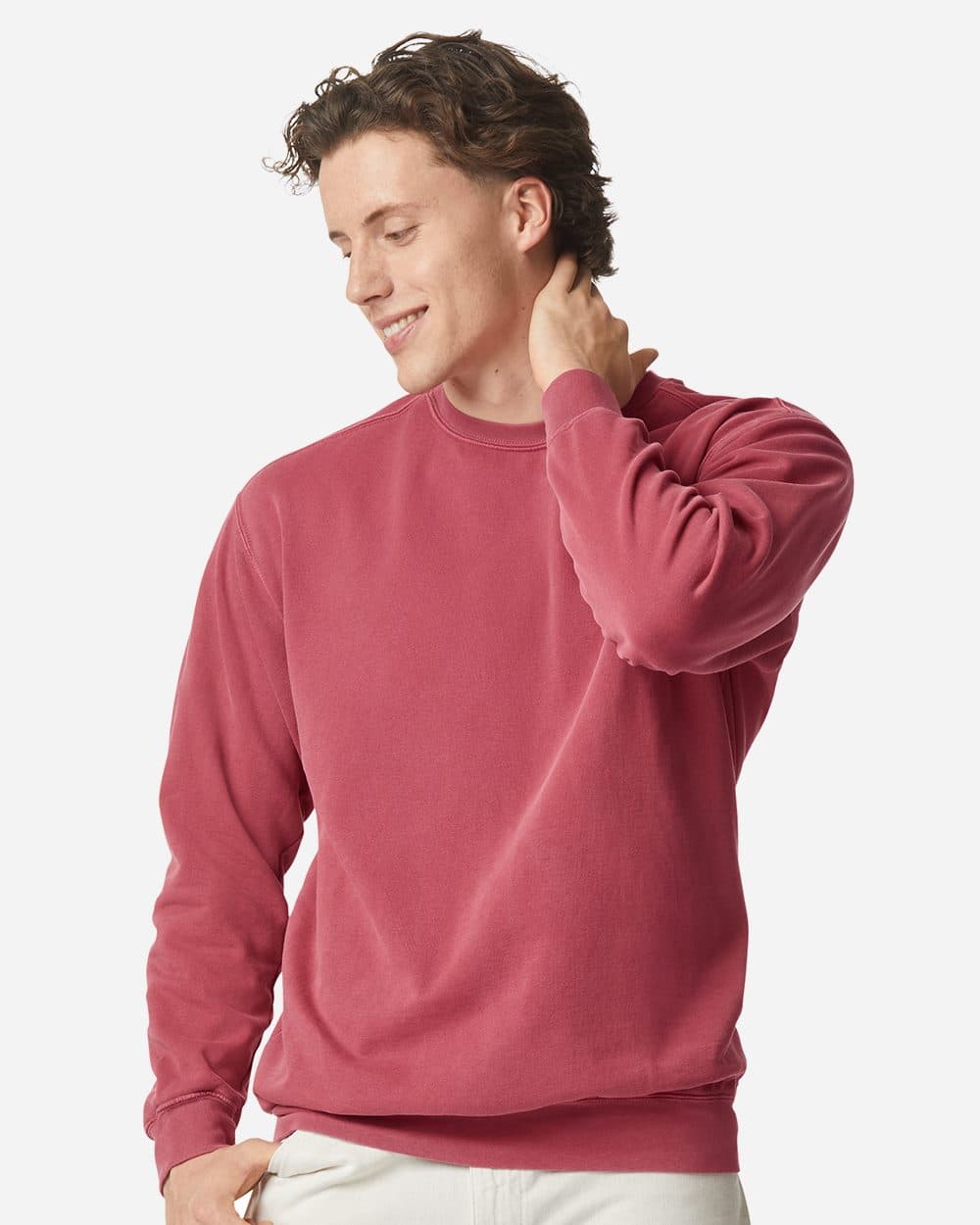 Unisex Garment-Dyed Crewneck Sweatshirt